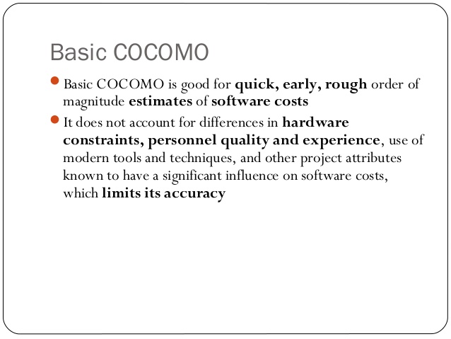what is cocomo model